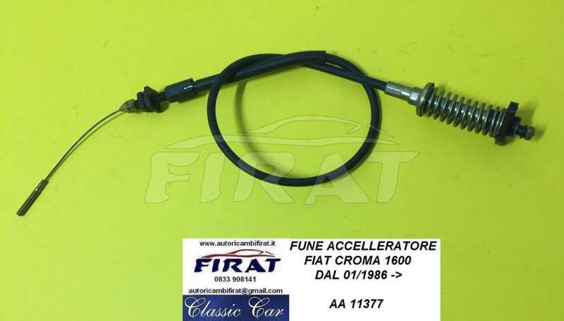 FUNE ACCELLERATORE FIAT CROMA 1600 (11377)